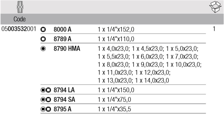 WERA, WE-003532, 8100 SA 1 Набор трещоток Zyklop,1/4
